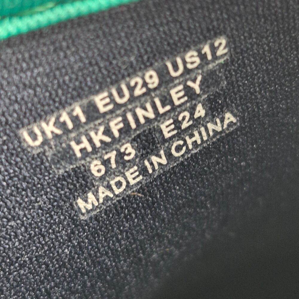 Hunter Kids Navy and Green Rain Boots - Picture 8 of 8